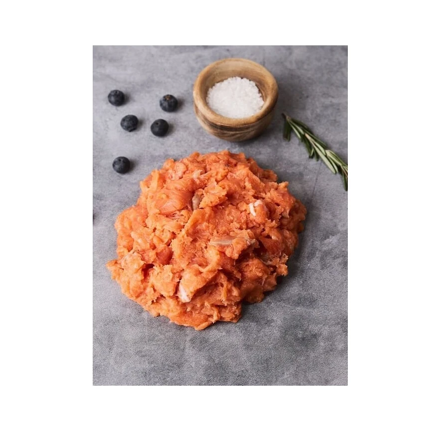 Quality product whole Frozen Salmon Mince for best seafood cooking