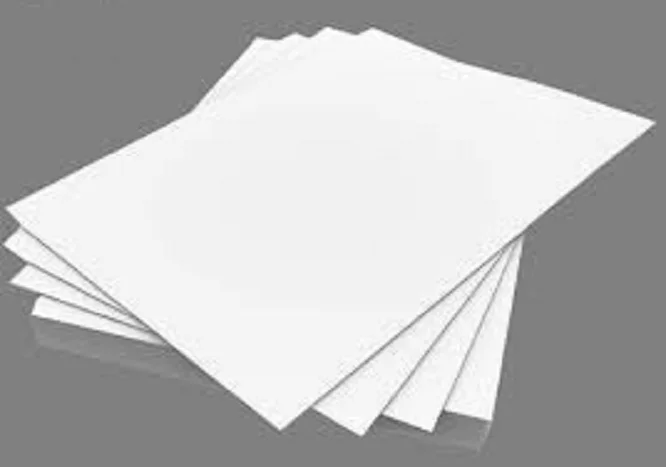 duplex paper board grey back and white back