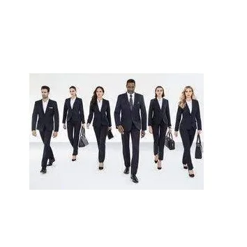 Office Bank Uniformoffice Uniform Designs 2023 for Men New Promotional Slim Fit Office Uniform Office Business Uniforms Ladies