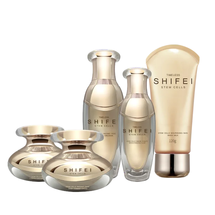 SHIFEI FACTORY Custom Private Label SkinCare Set STEM CELLS Facial Skin Care Set for black women