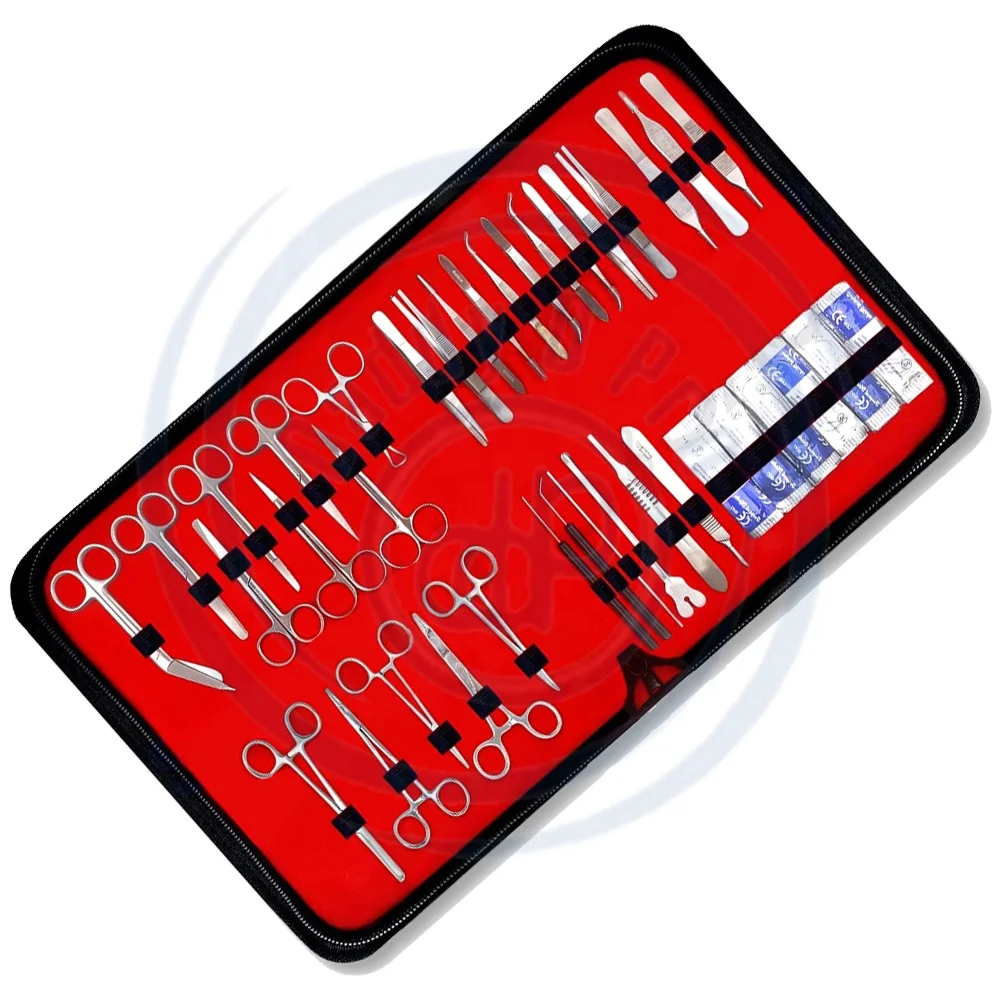 160 Pcs Advanced Dissection Set Biology Lab Anatomy Dissecting Kit for Medical Students Stainless Steel A+ Grade By Daddy D Pro