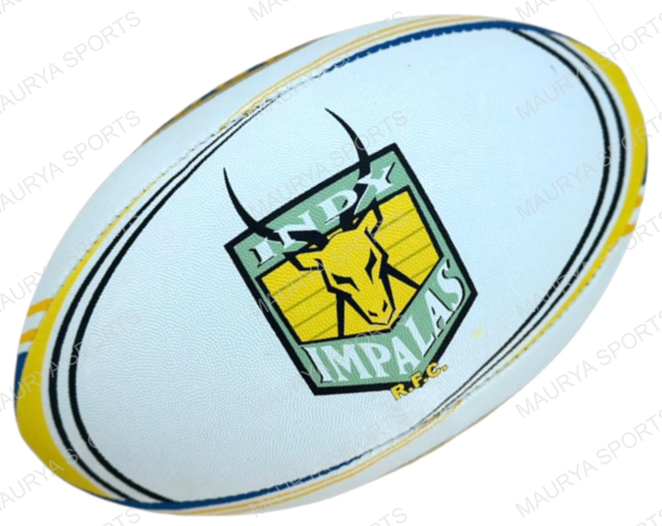Match Rugby ball made from high grade synthetic rubber Rugby ball