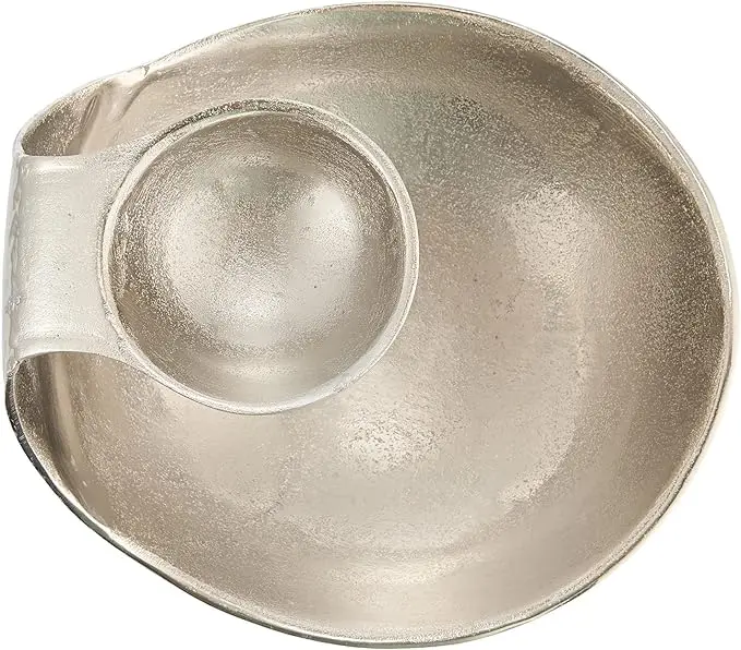 Unique Design Dry Fruits Serving Bowl Solid Metal Trays For Festive Party Restaurant And Hotel Chip And Dip Bowls Cheap Price