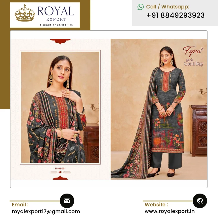 Wholesale Price Top Quality Wedding Wear Designer Pure Soft Cotton Printed Salwar Suit Collection from Indian Manufacturer