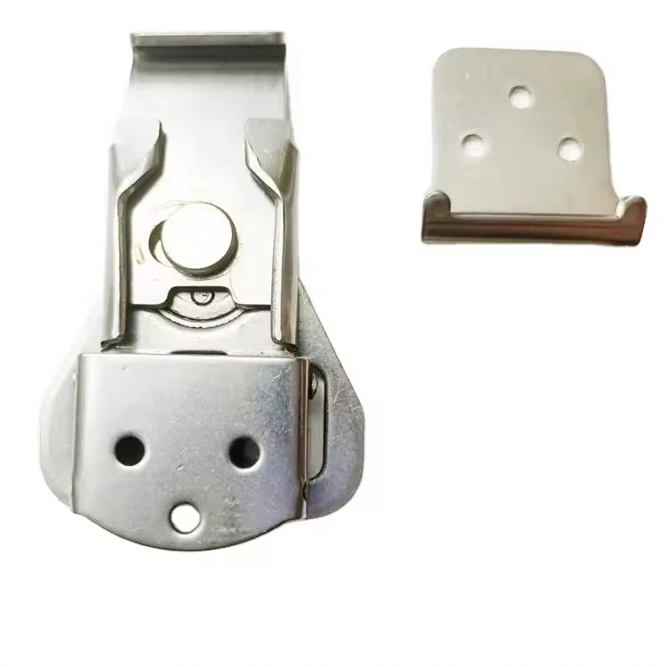 BS001-015 75/72.8g Medium Buckle Flat Feet Butterfly Twist Latch Keeper Toggle Clamp