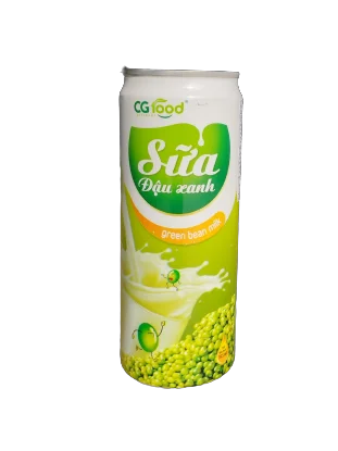 Vietnam high quality Green bean milk 100% natural Best healthy drinking Green Bean milk 330ml