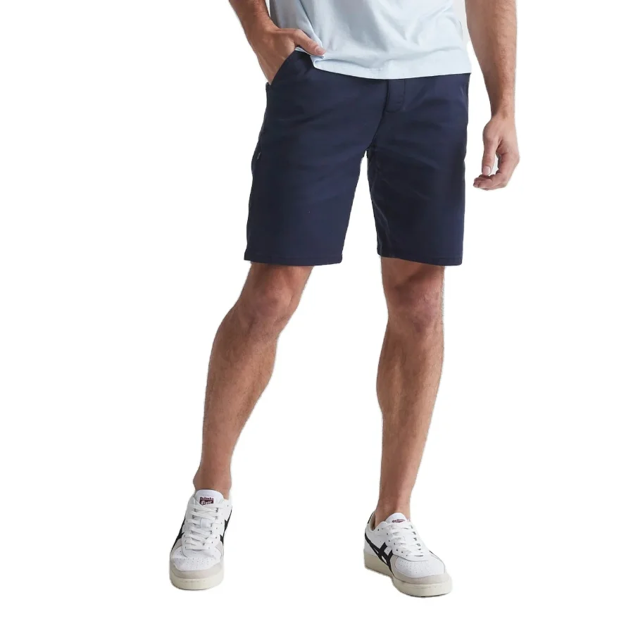 Man Shorts Summer Cotton Middle Waist Male Luxury Casual Business Men Shorts Chino Classic Fit Short Made in Bangladesh