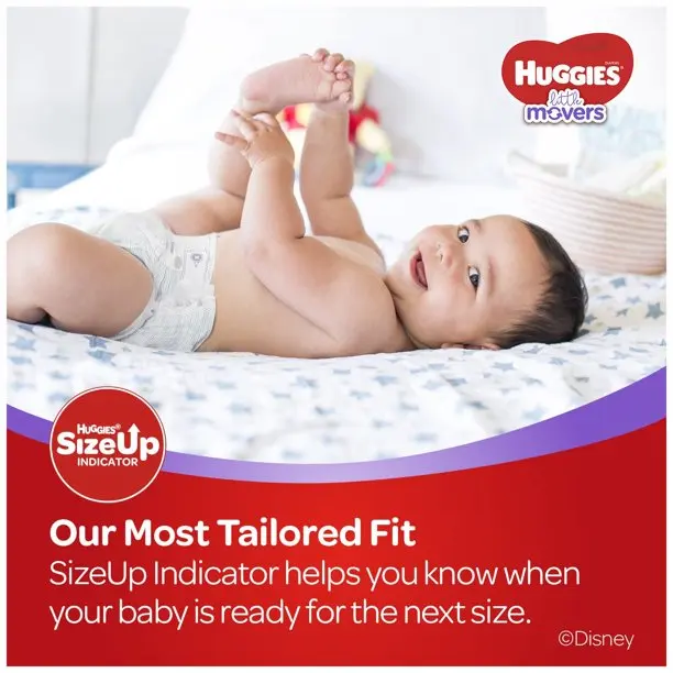 Huggies Little Snugglers Baby Diapers, Size 6, 50 Ct, Giga Jr Pack