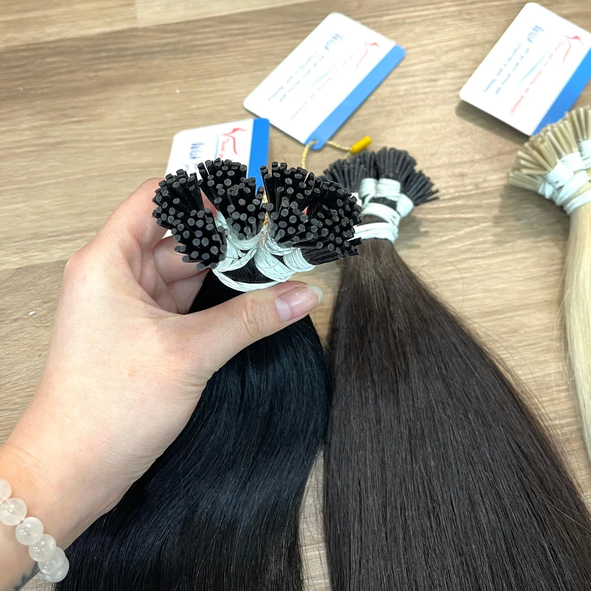 Top Selling 100% Vietnamese Human Hair Wholesale Price Keratin Tip Hair Extensions  4-40 Inches No Shedding, No Tangle, No Scam