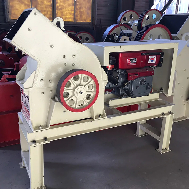Portable Mini Gravel Crusher Machine Price, Diesel Engine Mobile Hammer Crusher, Gold Coal Clay Brick Concrete Hammer Crusher