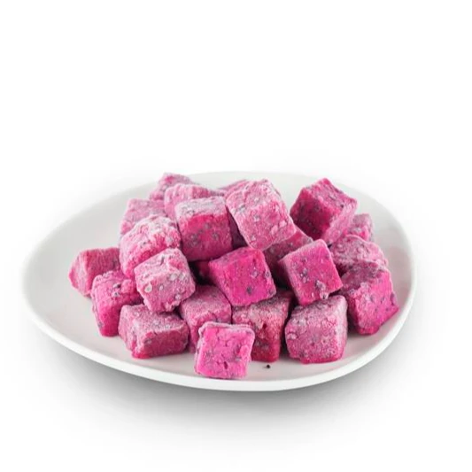 Frozen Whole Pitaya Frozen Dragon Fruit Chunk IQF White/Red Dragon Fruit From Viet Nam 0084971886886