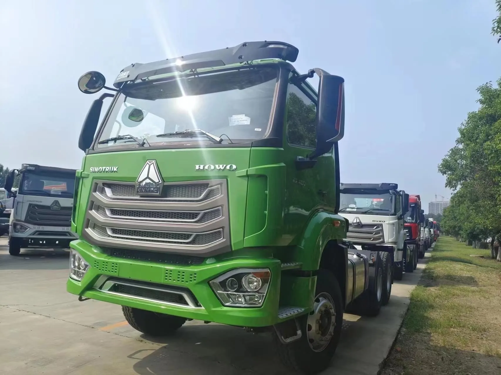 Prime Mover грузовик Sino Sinotruk Howo 371HP 6x6 тягач б/у тягачи по цене продажи