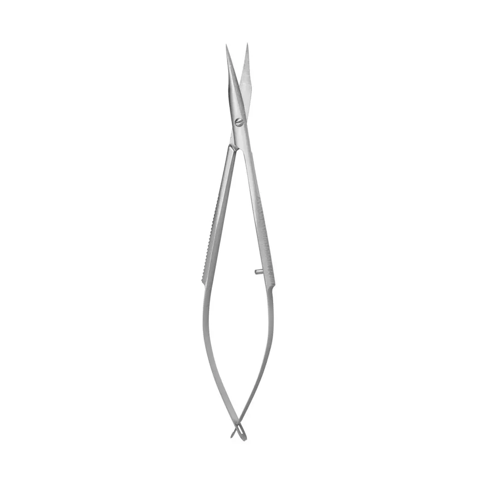 New Cuticle spring Scissors Manicure Spring Action Extra Sharp Cuticle spring Scissors Micro Eyelash Scissors Straight Curved