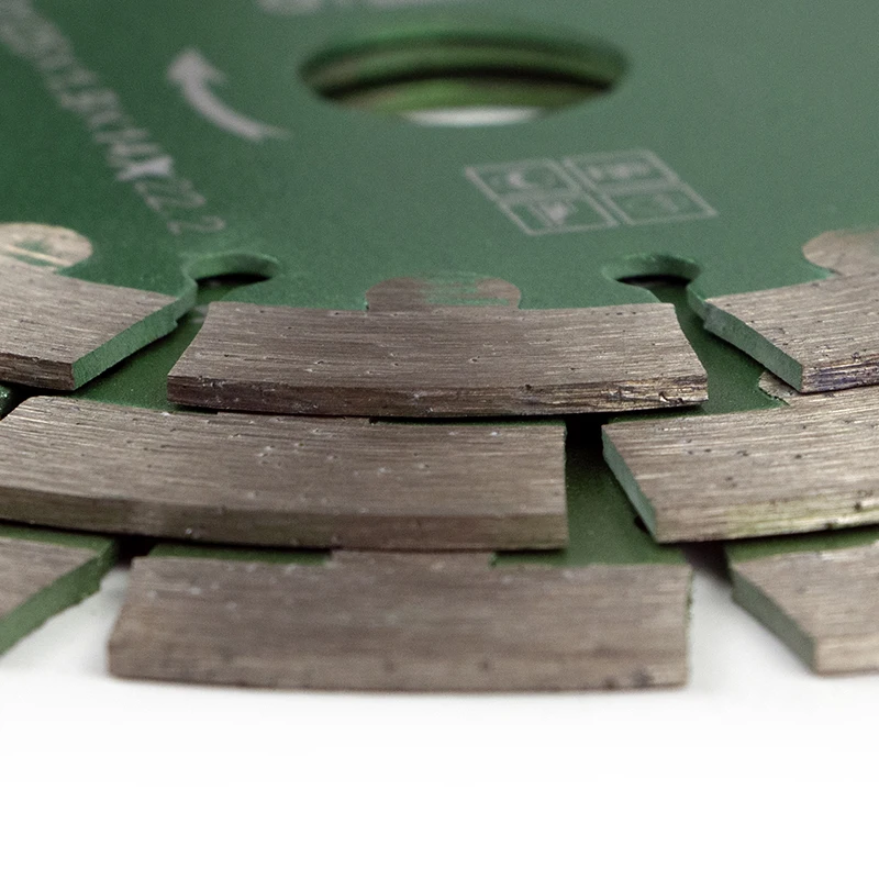 Zhongzuan 7/14/36 inch Hot Pressed Segmented Dry Wet Porcelain Stone Concrete Diamond Turbo Cutter Tools Circular Saw Blade