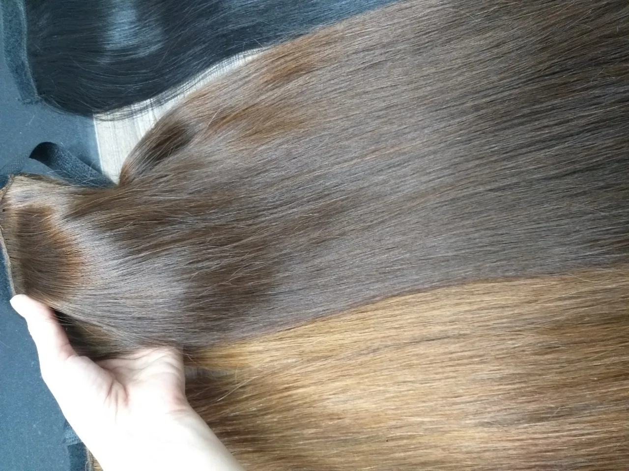 Hot Selling Cheap Ponytail Hair Extensions Raw Unprocessed Hair 100% Natural Human Hair High Quality Very Smooth & Soft