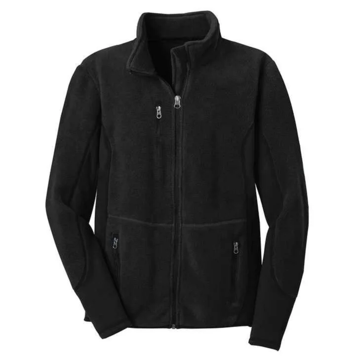 Fleece Jacket Custom Men Bomber Windproof Button Design Lightweight Cotton Blank Black Fleece Jacket