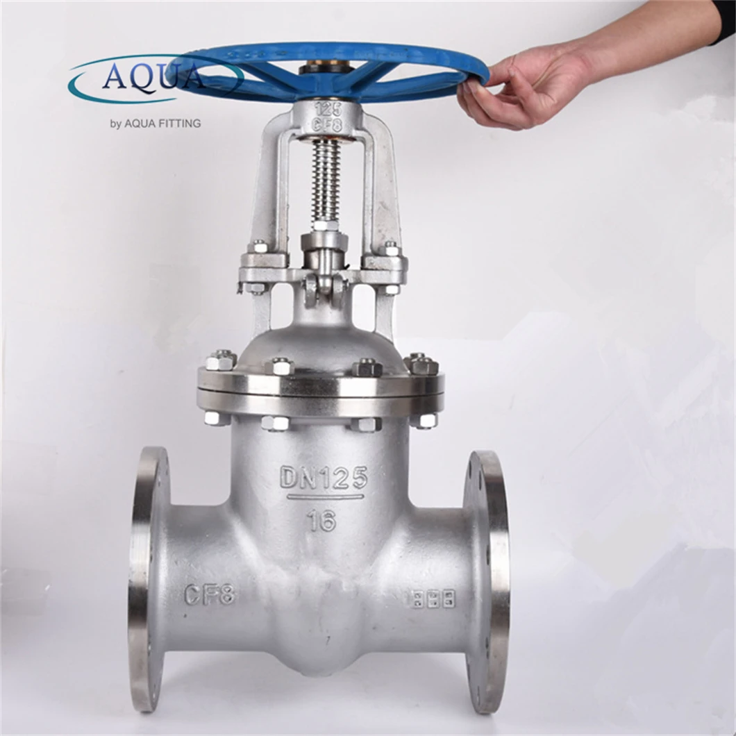 Wcb Z41w-16p Dn150 Pn16 Flange End Gate Valve Gate Valve Cast Iron Water Gate Valve