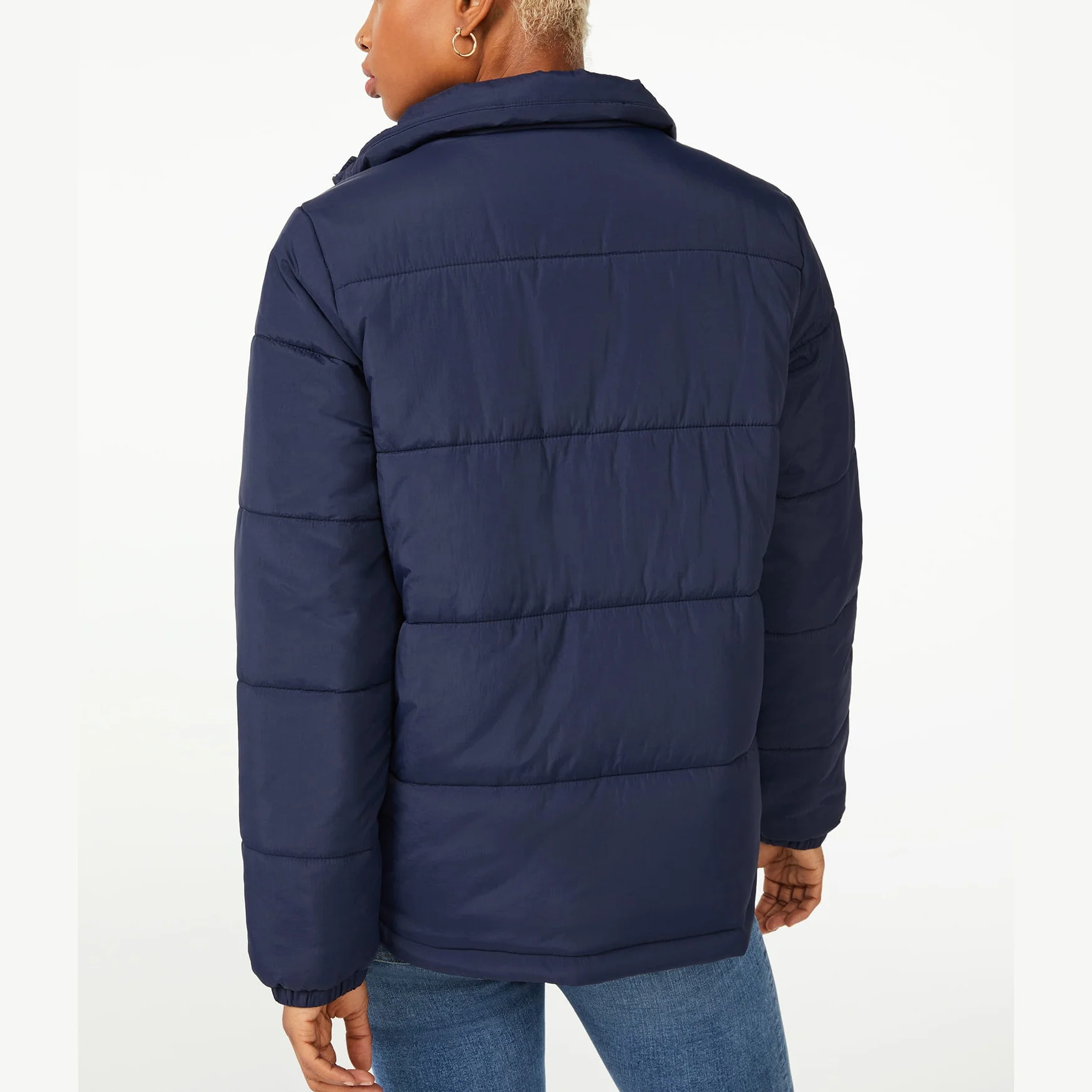 2023 Custom puffer jacket winter warm outwear slim coats casual Breathable Cotton Leather windbreaker quilted jackets for woman