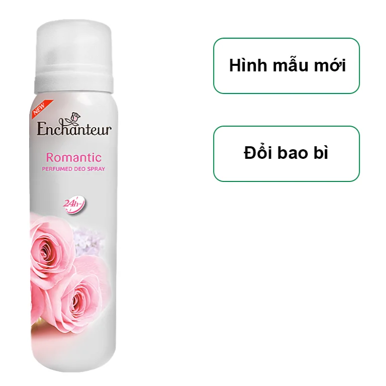 Enchanteur Romantic perfume deodorant spray