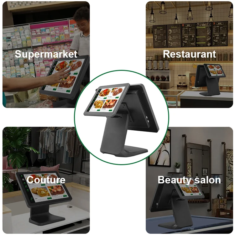 Windows Cash Payment selfservice market rfid cashless Cash payment cash register drawer pos system