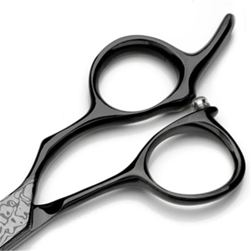 Sharp Blade Customized Logo Straight Hairdressing Barber Hair Scissors Professional Hair Cutting Barber Scissors