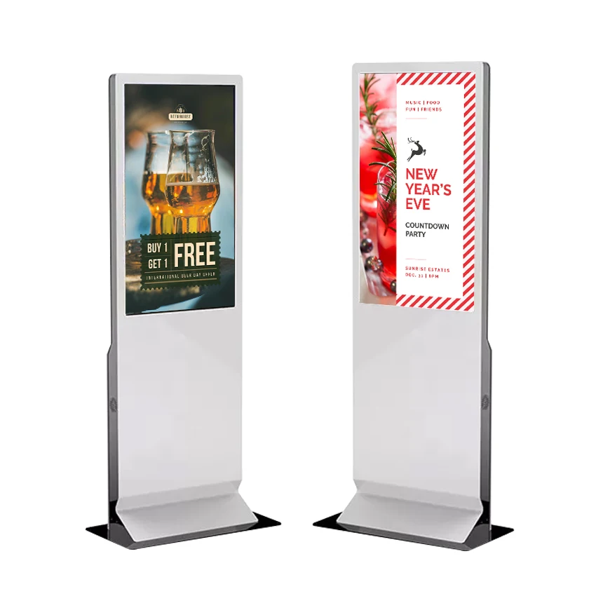Hot Sale for Digital Signage Lcd Poster Screen indoor Android Foldable Portable Advertising Portable Digital Billboard