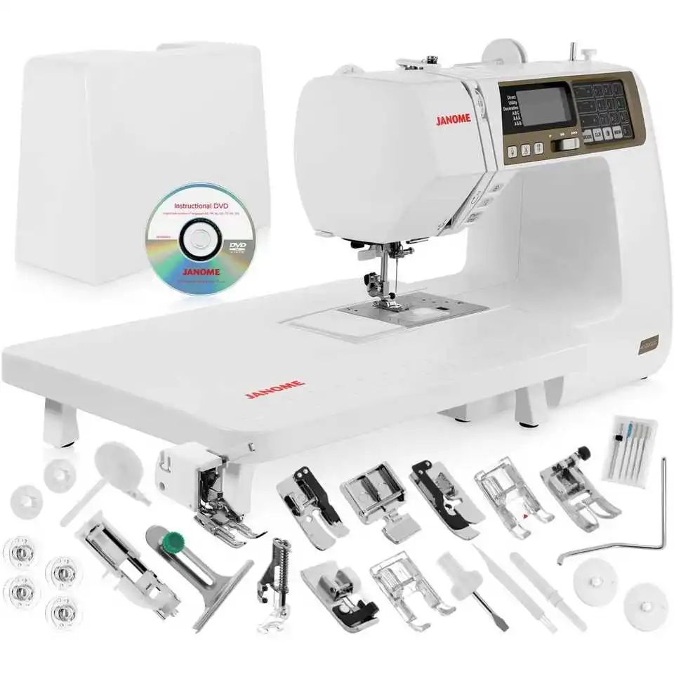 Новая оригинальная швейная и стеганая машина Janome 3160QDC-T с бонусным комплектом одеял