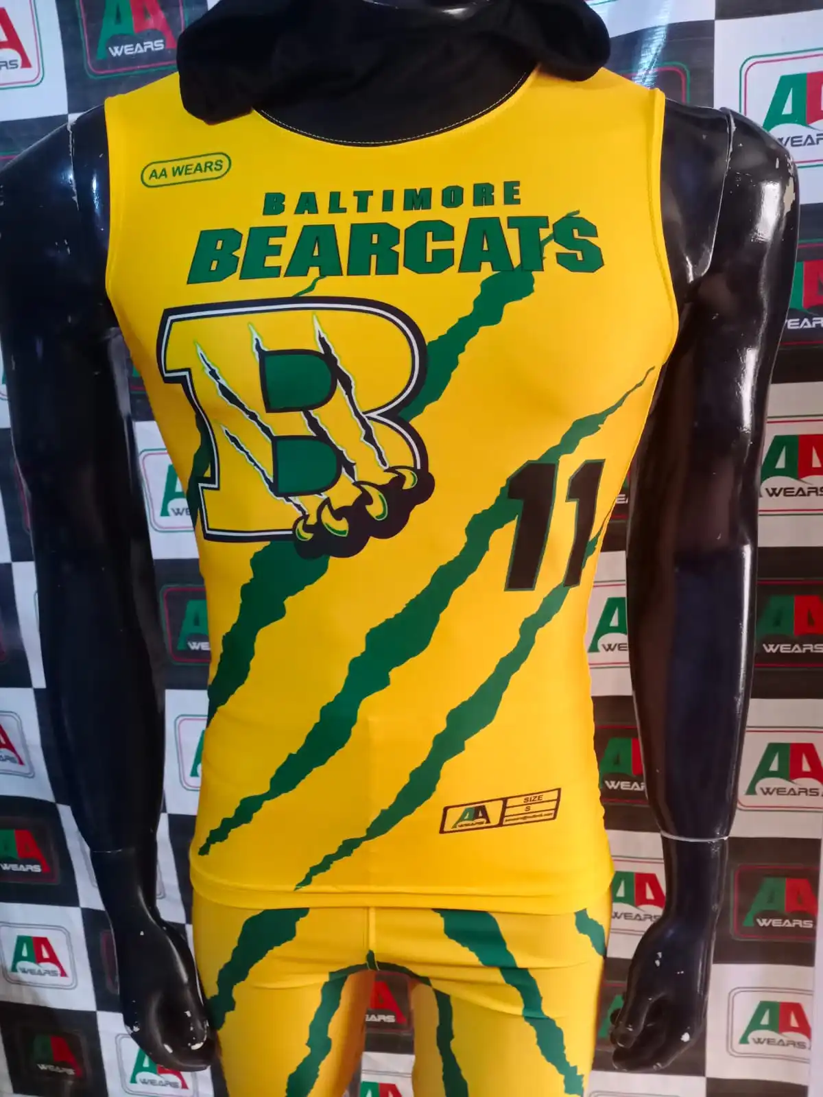 Custom 7v7 Flag American Football Jersey Tshirt Sleeveless Shorts Practice Wear Youth Adults Sublimation Player XXL  Men Women