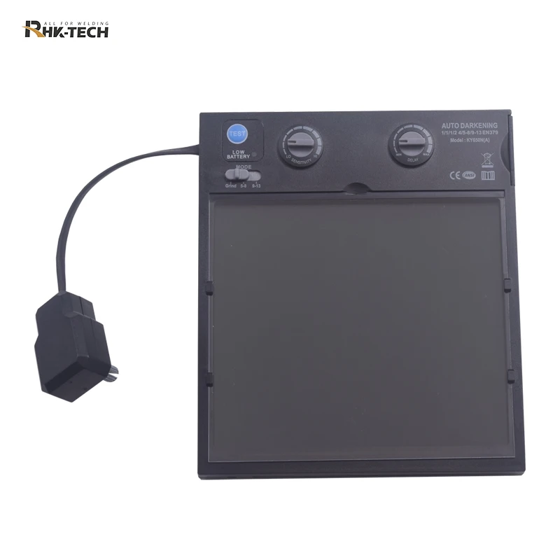 RHK Welding Helmet Replace Lens Optical Class 1 Black Color Large View Auto Darkening Welding Helmet Filter