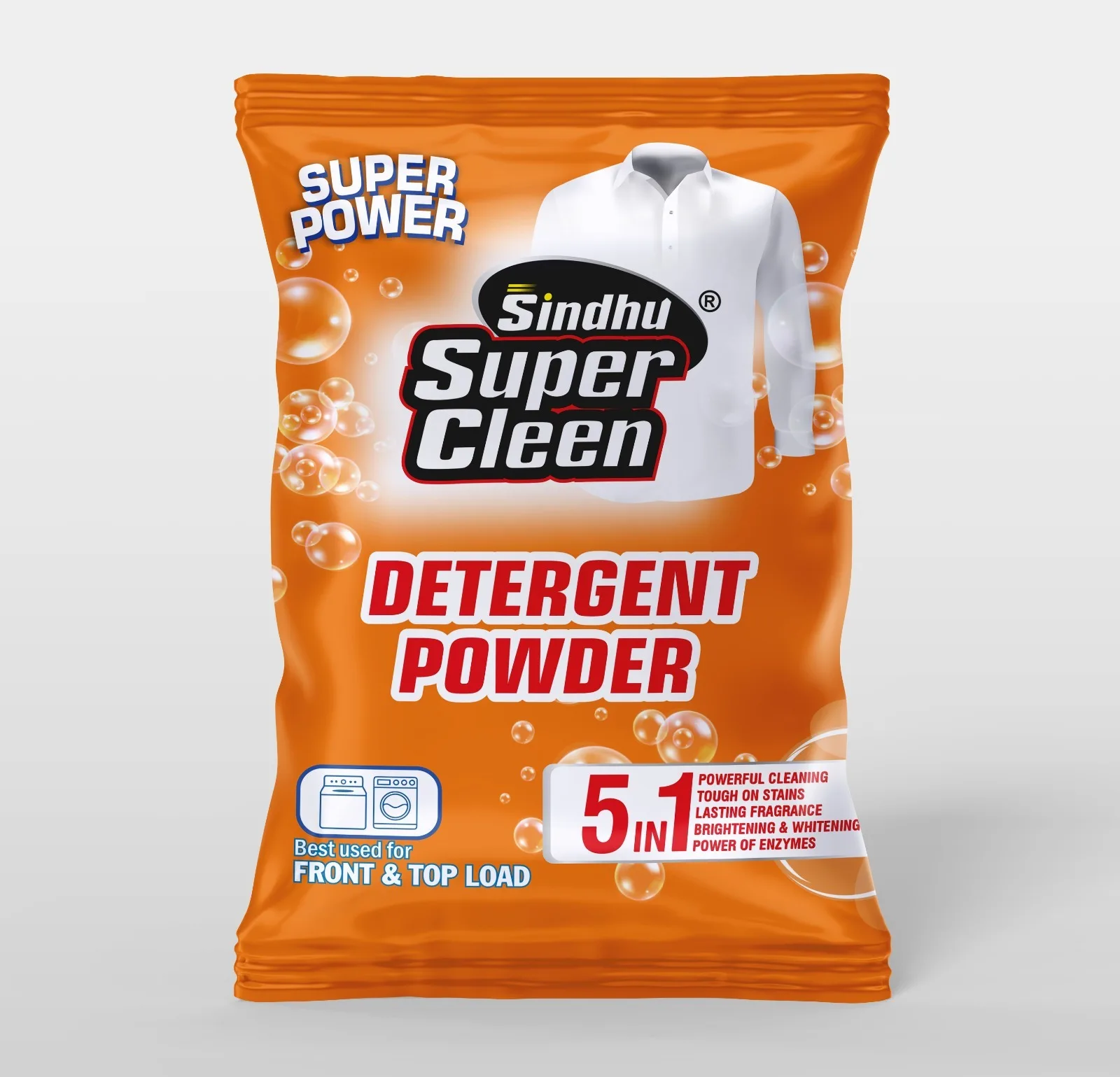 Washing Machine 25 kg Soap Detergent Powder High Quality Direct from Indian Manufacturer for Export