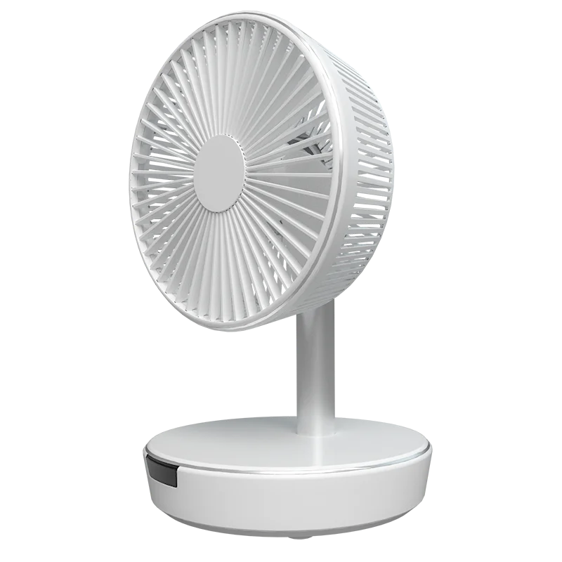 Portable Battery Operated 360 Degree Rotation Quiet 5000 mAh Battery Mini Rechargeable Table Fan