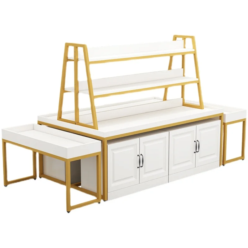 Display Cabinet Store Stacking Snack Promotion Desk Mother and Baby Cosmetics Shelf Table