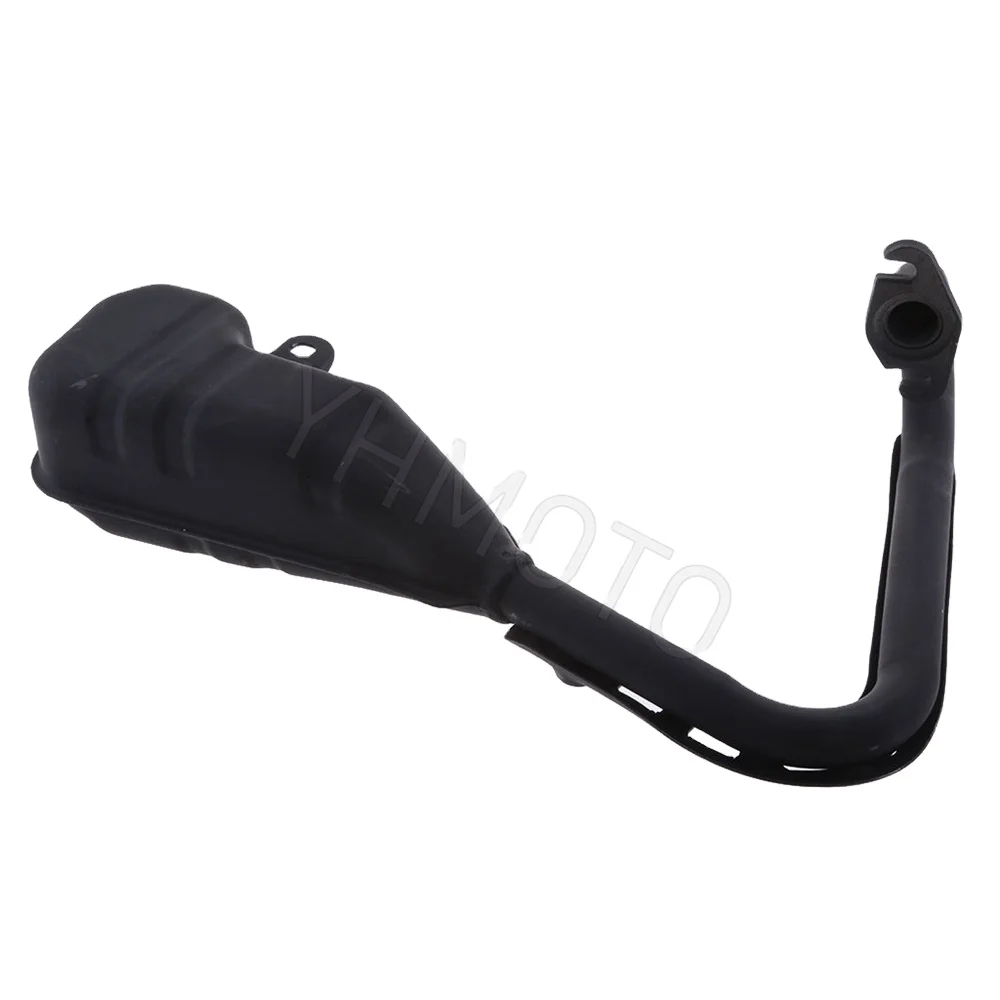 for Yamaha PW50 Dirt Bike Motor Cycle Parts Frame Front Exhaust System Pipe Section Assy Silencer Muffler