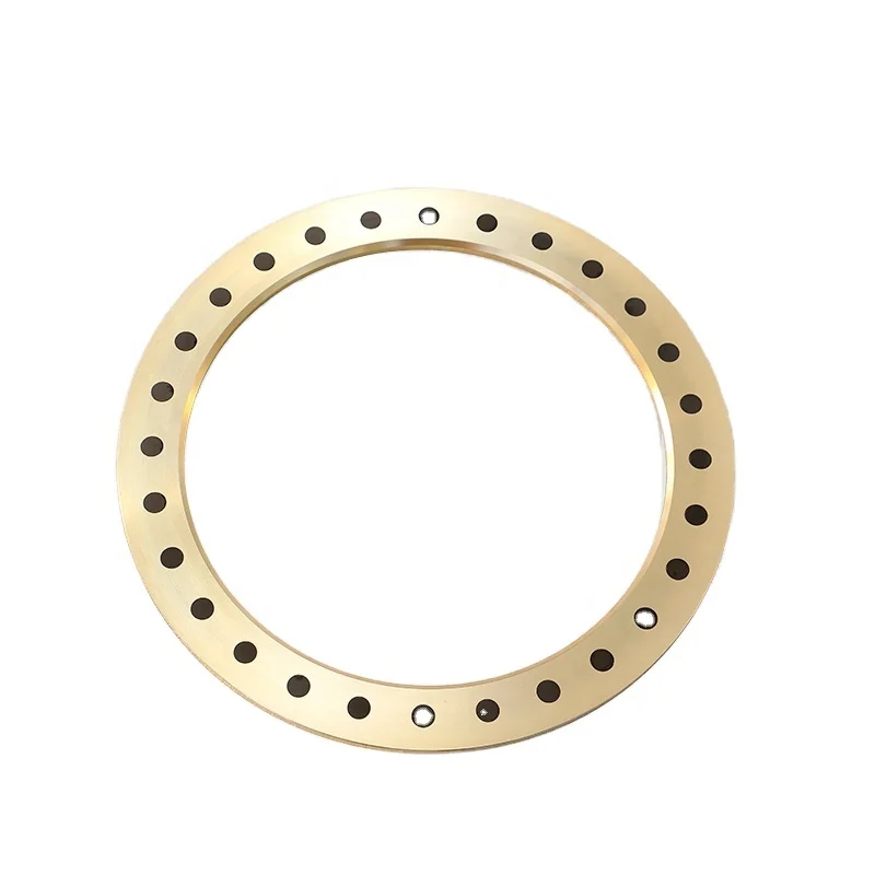 Manufacturer  Casting Solid Lubricating Bearing With Iron Base Sintered Graphite By Certain Density Sleeve Bushing