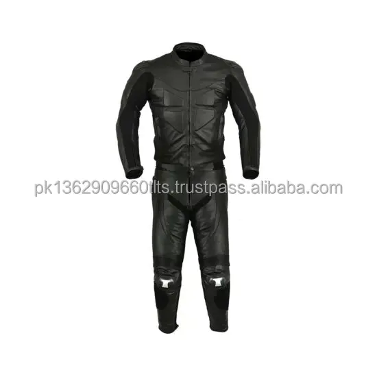 Top Quality Genuine Leather Racing Suit Motorbike Breathable Racing Suit with Customized Logo Design
