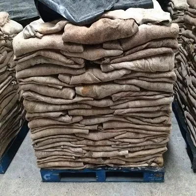 Wholesale  private label best  raw wet salted cattle hides industrial grade 50kg bags 25ton 15days cow sk