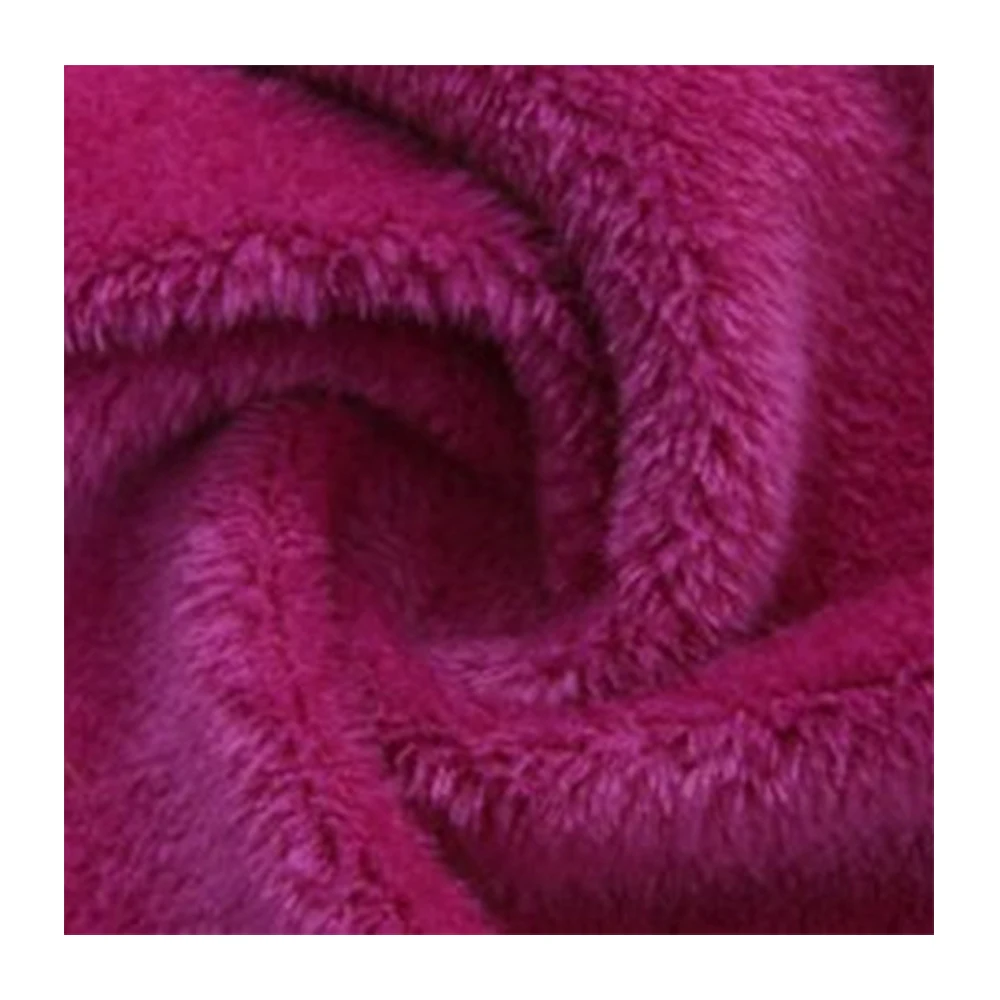 Thailand Textile High Quality 100% Knitted Fabric For Blanket Warm Super Mohair Multi Color