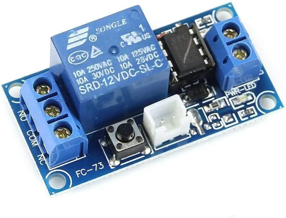 1 Channel Relay 24v Self Locking Bistable One Button Start/Stop Self-Locking Relay Module 24v relay switch module