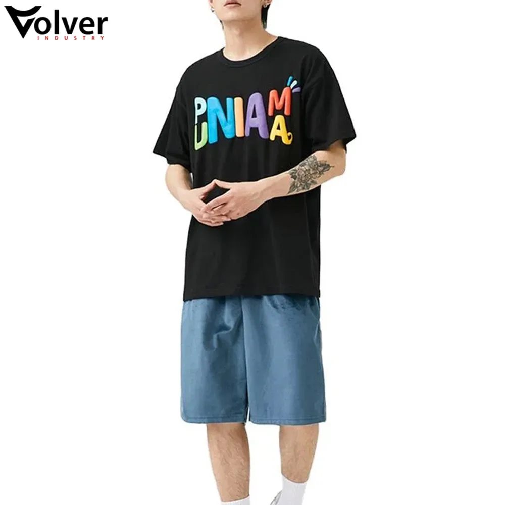 2022 Essential Eco-Friendly For Men Clothing With Top Street Wear With Puff Printing T Shirt By VOLVER INDUSTRY
