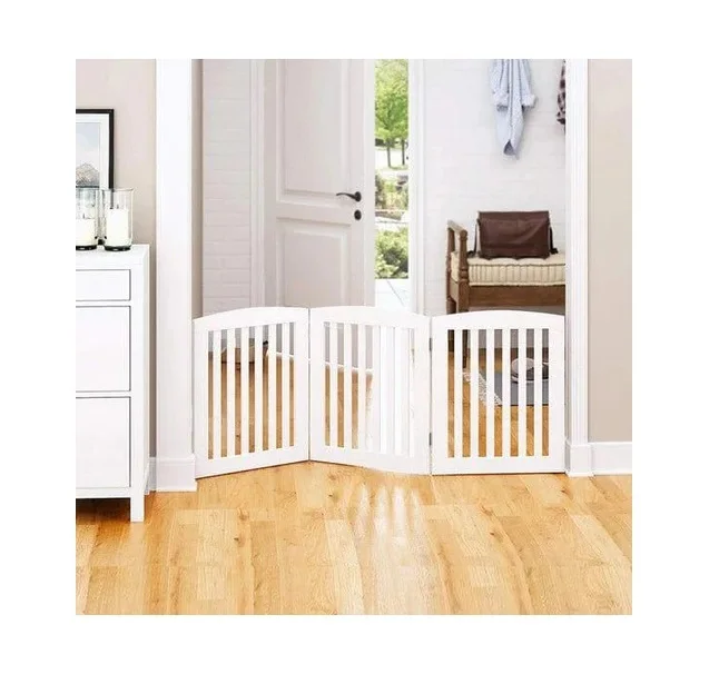 OEM Trendy Pet Partition Handmade Vintage Quality Wooden Partition Handcrafted Wood Screen & Room Divider Trending Pet Partition