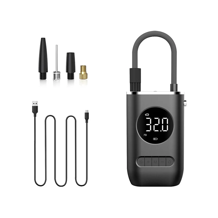 Digital Portable Air Compressor Wireless Car Tire Inflator Mini Electric Car Air Pump