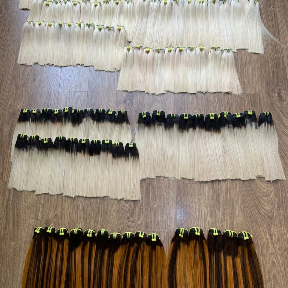 Wholesale Supplier Vietnam Raw Hair Natural Smooth Bones Straight Virgin Hair You Can Style It Without Worrying About Burning.