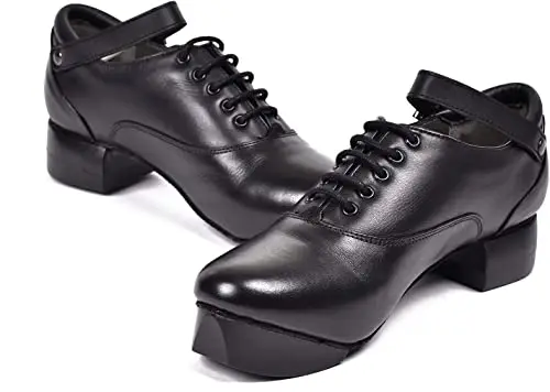The Classic Range of Super Soft Leather Hard Shoes for Irish Dance Jig/Wholesale new design low price hard shoes