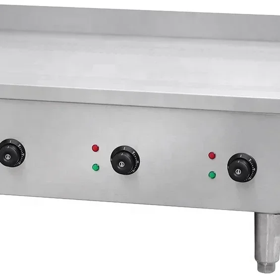 2024 Гуанчжоу плоский газовый полугаровидный гриль для бургеров оборудование гриля коммерческий ресторана