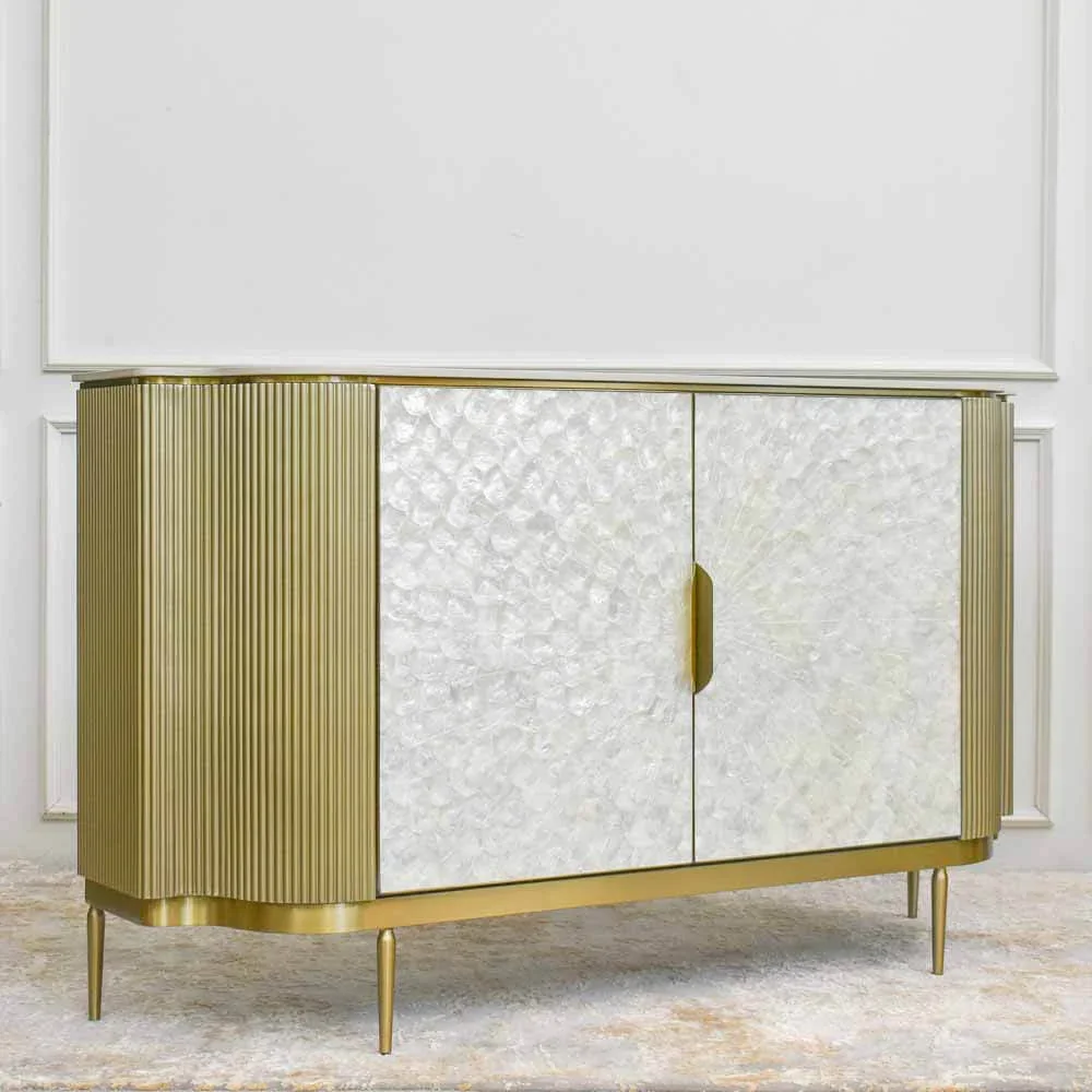New Arrival High Quality Wooden Cabinet with Mother Of Pearl Inlay Natural cabinet living room furniture made in Viet Nam