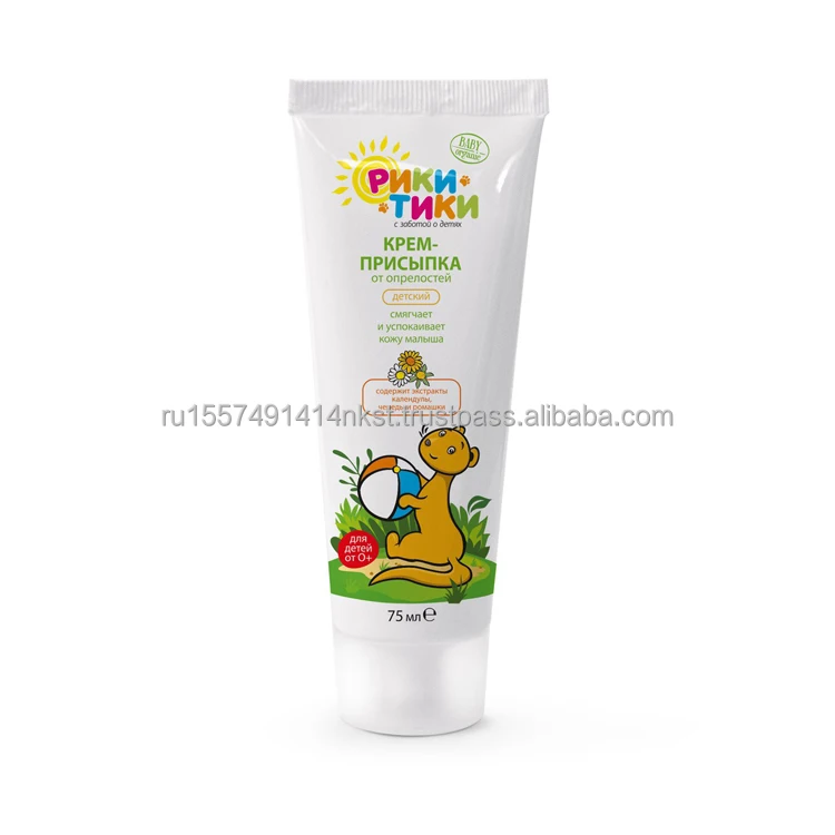 Best sell products 2022 RIKI TIKI BABY CREAM-TALC 75 ml from certificate holder made in factory