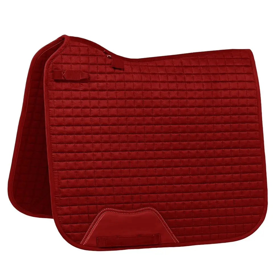 2023 Dressage and Jumping Style Horse Saddle Pad Cotton Filled with Polycotton Lining for Horse Riding