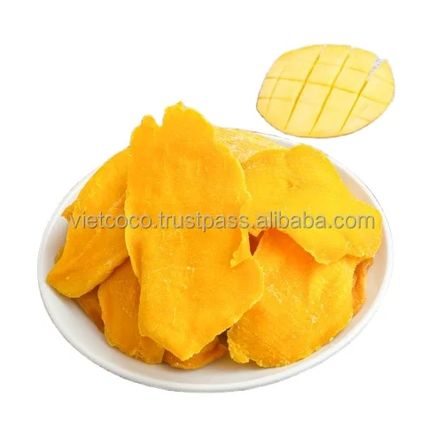 Soft Dried Fruits Soft Dried Mango Premium Quality Natural Light Yellow Sweet Sour Retail Bulk Style Design Packaging