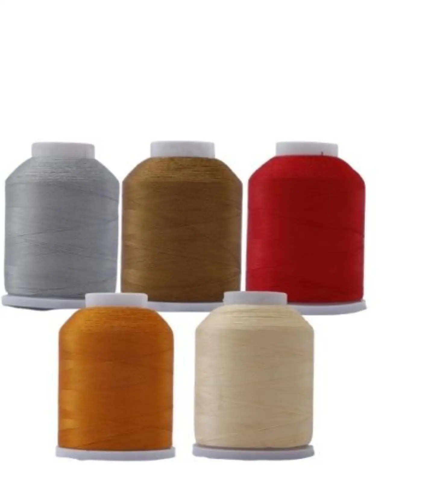 High-Tenacity 120/2 Polyester Twisted Sewing Thread Fine Weave Technique for Quilting Embroidery Smooth Finish Dyed Pattern