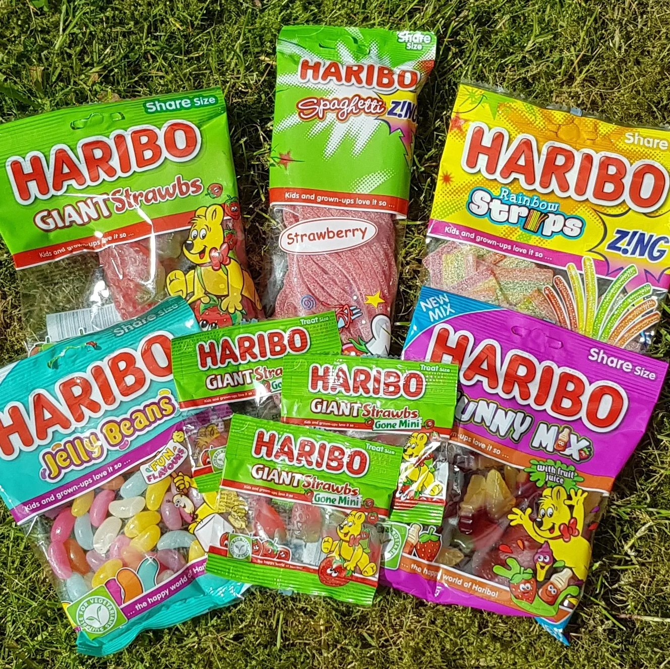 Хамелеоны Haribo розовый и белый зефир 25 г x 24 свежий запас новая дата оптовая продажа из
